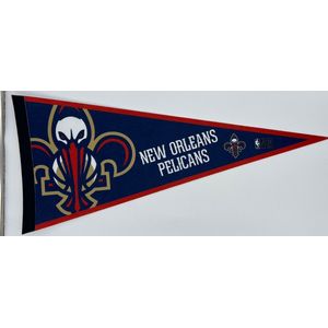 USArticlesEU - New Orleans Pelicans - NBA - Vaantje - Basketball - Sportvaantje - Pennant - Wimpel - Vlag - 31 x 72 cm