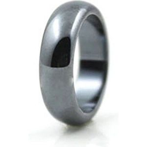 Stones & Bones® Hematiet Ring ring 4mm maat 19