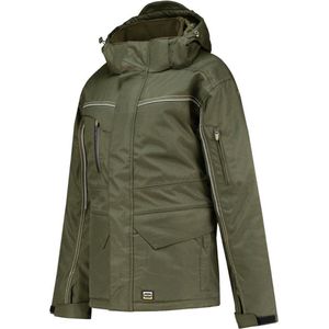 Tricorp Midi Parka Canvas 402007 - Mannen - Leger - XS