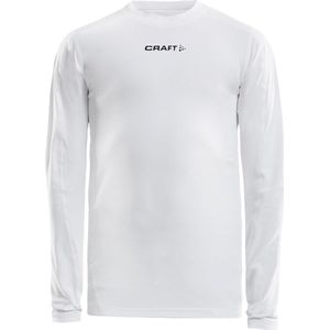 Craft Pro Control Compression Long Sleeve Jr 1906860 - White - 134/140