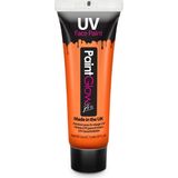 PaintGlow - UV Face & Body paint - Blacklight verf - Festival make up - 12 ml - oranje