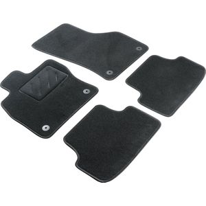 Naaldvilt Velours voetmatten geschikt voor VW Passat (B6) Limousine (03/2005-11/2010), Passat (B6) Variant (09/2005-11/2010)