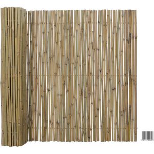 Famiflora bamboe tuinmat/privacyscherm/schutting - H150cm x 300cm - Bamboematten