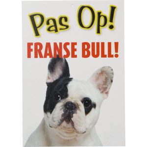 Merkloos Waakbord Nederlands Kunststof Franse Bull 21X15 CM
