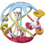 Sophie de giraf Twistin Ball - Speelbal - Speelgoedbal - Babyspeelgoed - Vanaf 6 maanden - Kunststof - Ø16 cm - Meerkleurig