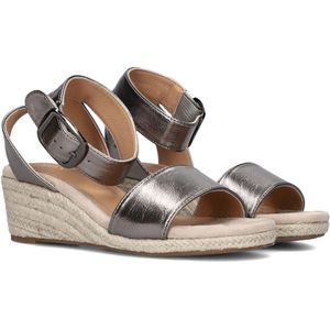 Omoda 0577-2 Espadrilles - Zomer Schoenen - Dames - Zilver - Maat 37