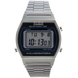 Casio Vintage B640WD-1AVEF Unisex Horloge 35 mm - Zilverkleurig