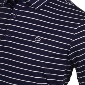 Calvin Klein Heren Silverstone Polo Evening Blue White