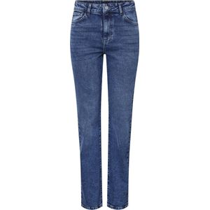Pieces Jeans Pckelly Hw Straight Jeans Mb402 Noo 17147293 Medium Blue Denim Dames Maat - W33 X L30