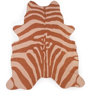 Kindertapijt Zebra - 145x160 Cm - Nude