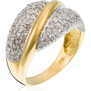 Orphelia RD-33066/49 - Ring - geelgoudkleurige 18 Karaat - Diamant 1.00 ct