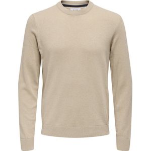 Only & Sons Trui Onsrex Life Reg 12 Crew Knit 22024080 Silver Lining Mannen Maat - S