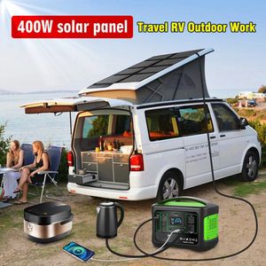 Zonnepaneel - Opvouwbaar Zonnepaneel - Sun Power - Zonnecellen Oplaadbatterij - 200W - Draagbare Zonneoplader - Waterdicht - voor Camping, RV, Tuin en Dak
