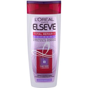 Loreal Paris - Restorative Shampoo for Dry and Damaged Hair Repair ELSEV Total Extreme 400 ml - 250ml