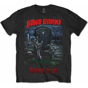 Avenged Sevenfold - Buried Alive Tour 2012 Heren T-shirt - XL - Zwart