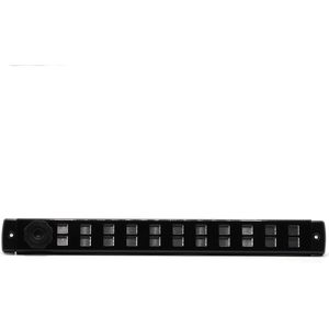 Zwarte Bold Line schuifrooster 370x40mm