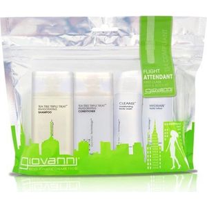 Giovanni - Tea Tree Triple Treat Flight Attendant First Class Hair & Body Kit 4 x 60 ml