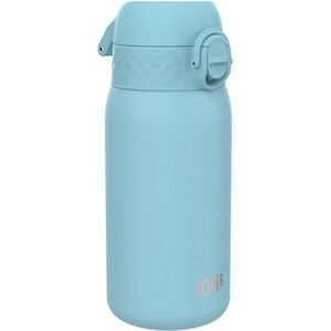 Roestvrijstalen Kinderwaterfles, 400 ml/13 oz, Lekvrij, Makkelijk te Openen, Veilige Vergrendeling, Vaatwasserbestendig, Flipdop, Draaggreep, Duurzaam, Metalen