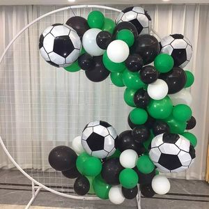 Ballonnenboog Voetbal – 95 stuks Decoratiepakket Ballonnen verjaardag – Versiering – Complete set Decoratie Feest Kant en klaar pakket Decoratie pakket