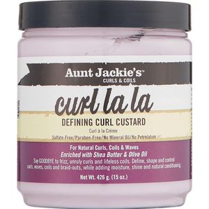 Aunt Jackies Curls & Coils Curl La La Defining Curl Custard 425 gr