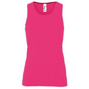 SOLS Dames/dames Sportieve Performance Sleeveless Tank Top (Neonroze)