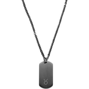 Lucleon - Heren - Roestvrij Staal Schakelketting - Grijs