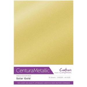 Crafter's Companion Centura Metallic Solar gold