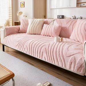 E-Shop4u® - Bankhoezen - ZenRipple Bankhoes - Kussenhoezen - Kussenhoes - 90x90cm - Lichtroze