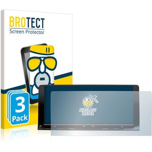 BROTECT - Screenprotector voor Volkswagen T7 Multivan Life Discover Media 10"" - Folie Beschermfolie Beschermglas matte (3 Stuks)