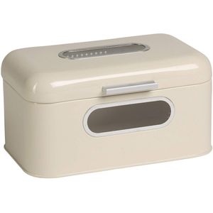 By Shayne ® Stijlvolle Retro Broodtrommel Met Ventilatie En Kijkvensters Voor Optimale Versheid