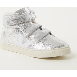 Veja Esplar Mid sneaker van leer - Zilver - Maat 25