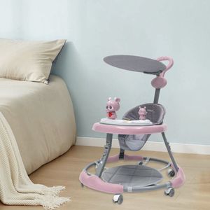 HAShipping Loopstoel baby - Loopwagen baby - baby walker - 3 in 1 opvouwbaar loopwagen 6-18 maanden