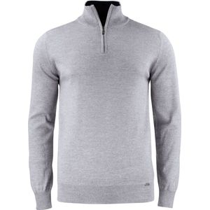 Cutter & Buck Everett HZ Sweater Heren 355420 - Grijs Melange - XL