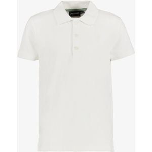 Unsigned jongens polo wit - Maat 134