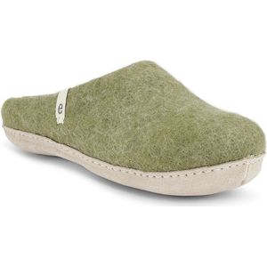 Egos Copenhagen | Dames | Sloffen | Slipper Moss Green | Maat 38