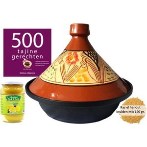 Marocstore Tajine - Ø 30 cm - cadeaupakket