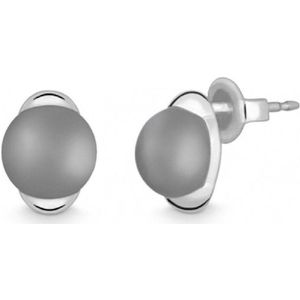 Quinn - zilveren oorknop met maansteen - 036202950