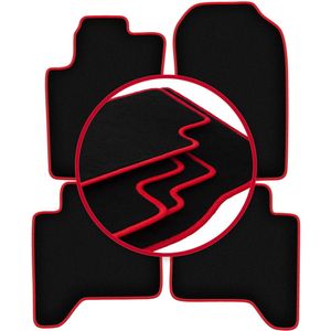 CARLUX-RED automatten voor: Ford Ranger pick-up (2012-2019)