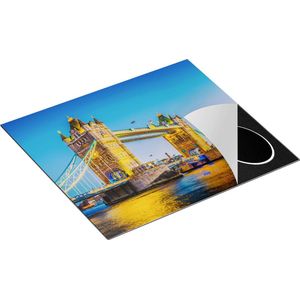 Chefcare Inductie Beschermer Tower Bridge in Londen met Verlichting - 59x51 cm - Afdekplaat Inductie - Kookplaat Beschermer - Inductie Mat