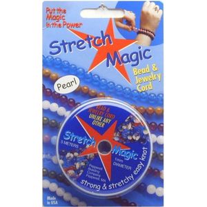 Stretch Magic Elastiek 0,7 mm Wit 5 m