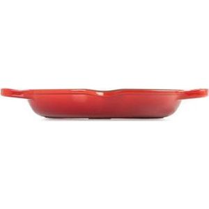 Le Creuset Grillplaat Signature Kersenrood Hoog ø 25 cm