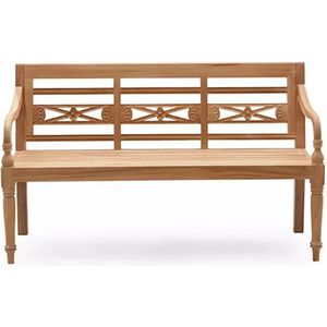 Buitengewoon Boet Teak Stationsbank - 150 cm