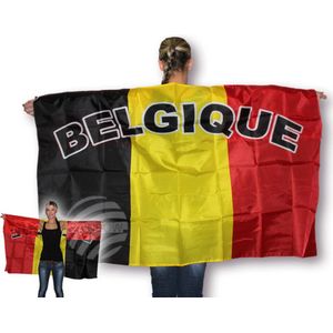 Cape - Vlag - België - Belgique - Voetbal - Rode Duivels - Support België
