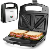 Aigostar tosti apparaat Lamo 30RFU - Tosti ijzer / Sandwichmaker - Zwart