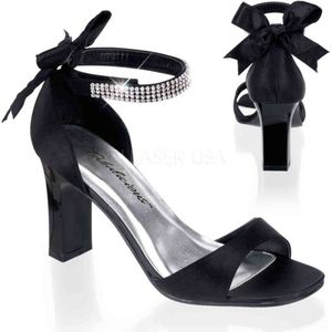 Fabulicious - ROMANCE-372 Sandaal met enkelband - US 12 - 42 Shoes - Zwart