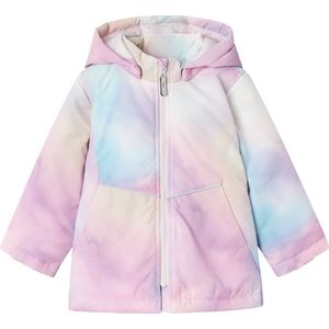 NAME IT NMFMAXI JACKET AOP Meisjes Jas - Maat 104