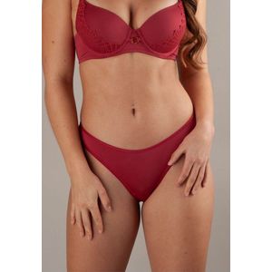 SAPPH - String voor vrouwen - Microstof - Madison - Rood - Maat S