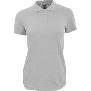 SOLS Dames/dames Perfect Pique Poloshirt met korte mouwen (Grijze Mergel)