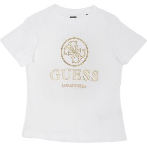 Guess Stacie SS T-Shirt Dames - Optic White - Maat L