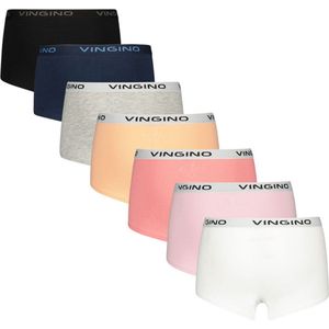 Vingino - Hipster 7 Pack Multicolor Pink - Maat: 98-104